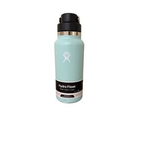 Hydro Flask Water Bottle Wide Mouth Chug Lid, Non Spill, Leakproof in 32 Oz Dew
